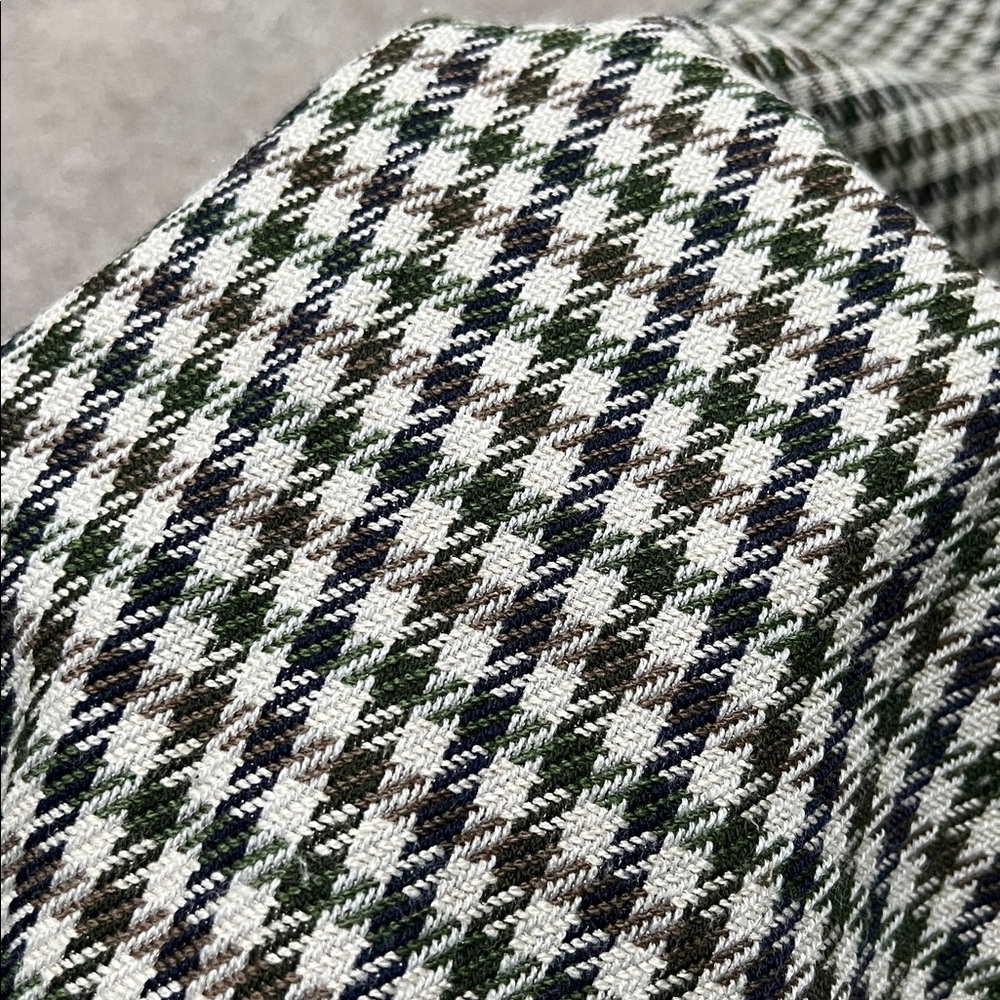 Boss Hugo Boss Virgin Wool High Waisted Dress Pants Trousers Plaid Size 4 - Picture 9 of 12
